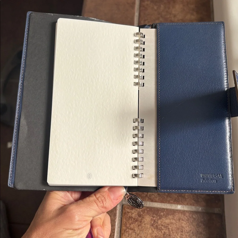 Cartier Blue Leather notebook - Picture 6 of 6